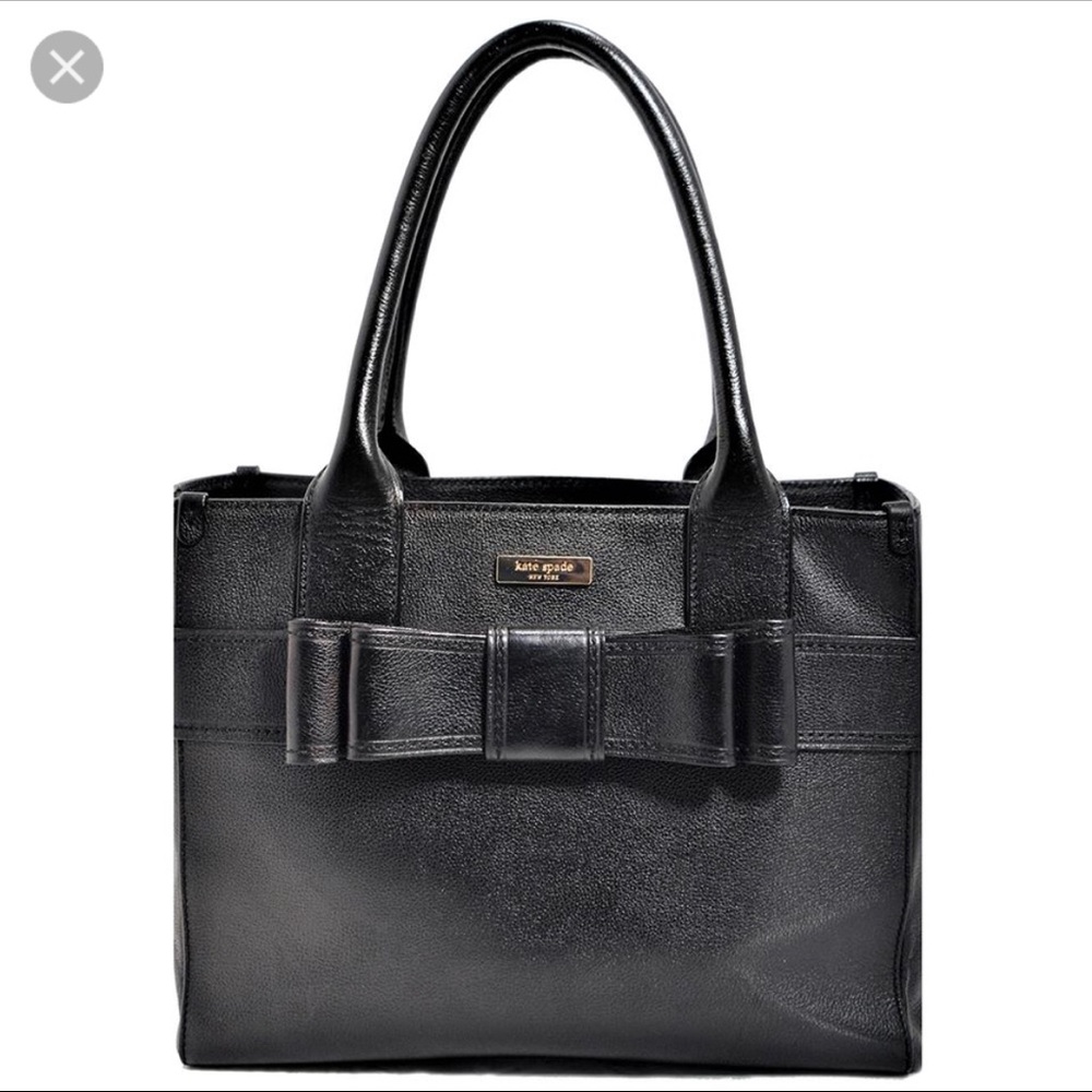NWT Kate Spade Black Villabella Tote with Bow